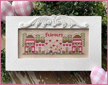 Monthly Mini Village - February / Country Cottage Needleworks