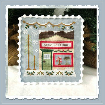 Snow Village 7 - Snow Boutique / Country Cottage Needleworks