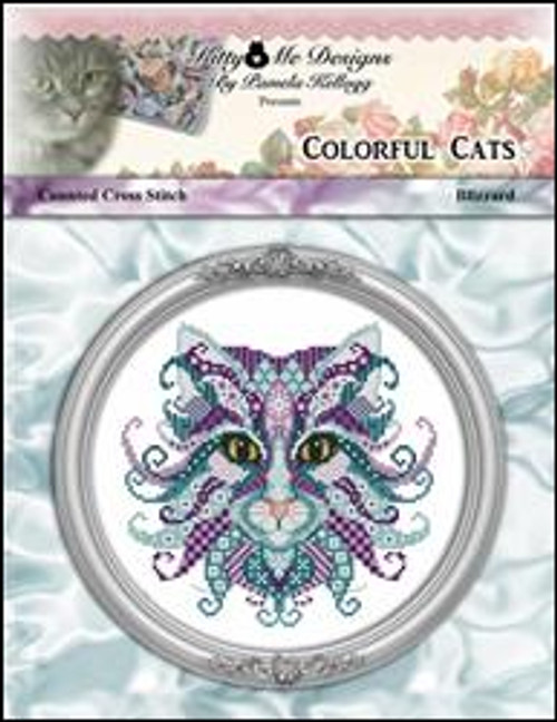 Colorful Cats Blizzard / Kitty & Me Designs