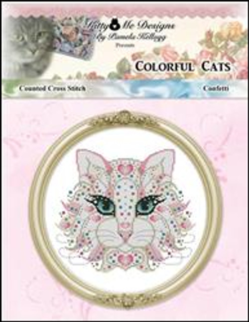 Colorful Cats Confetti / Kitty & Me Designs