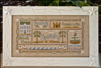 Day At The Beach, A / Country Cottage Needleworks
