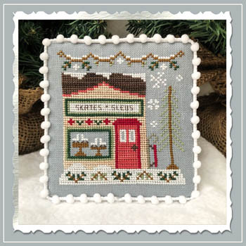 Snow Village 2 - Skate & Sled Shop / Country Cottage Needleworks