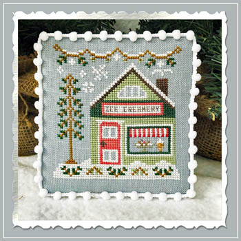 Snow Village 9 - Ice Creamery / Country Cottage Needleworks