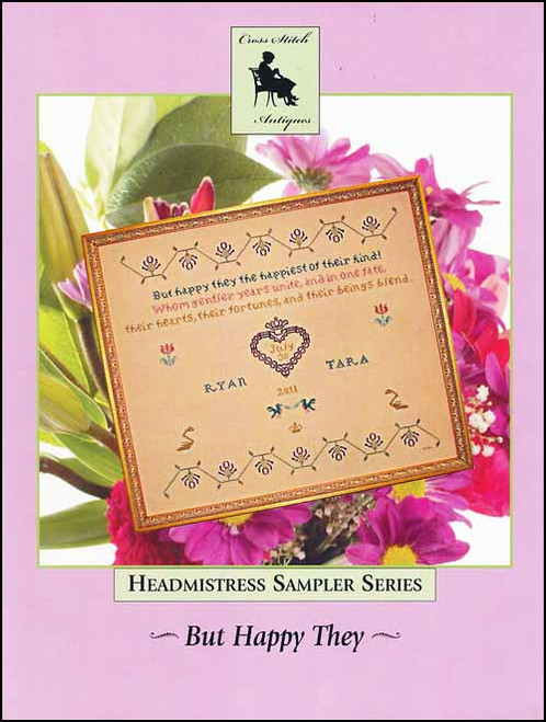 But Happy They Wedding Sampler / Cross Stitch Antiques
