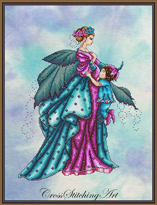 Eternal Love / Cross Stitching Art