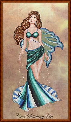 Venus, The Fairy Of Love / Cross Stitching Art