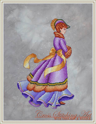 Winter Elegance / Cross Stitching Art
