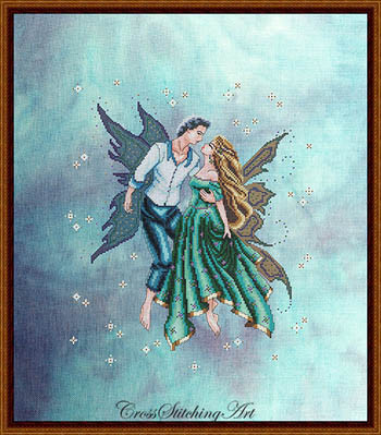 Dancing In The Stars / Cross Stitching Art