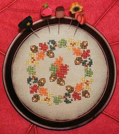 Acorn Pincushion / Cross-Point Designs