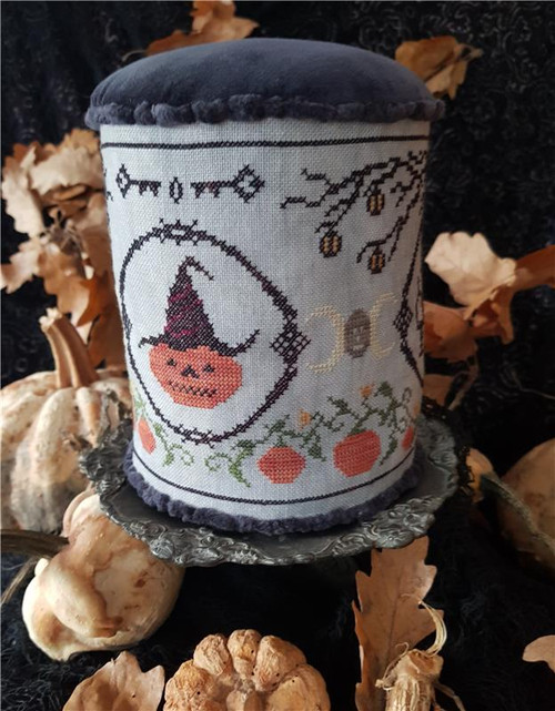 Hallowe'en Drum / Crowsfeetstitching