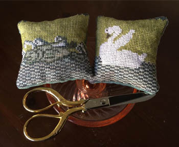 Fish And Swan Scraps II / Dames Of The Needle