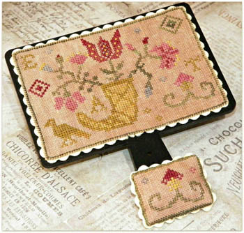 Quaker Flowers Hornbook / Dames Of The Needle