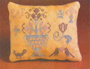 Flower And Bird Pincushion / Dames Of The Needle