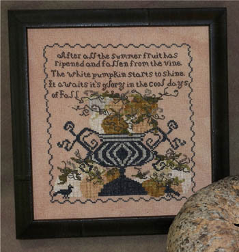 White Pumpkins Sampler / Dames Of The Needle