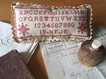 H F 1916 Sampler / Darling & Whimsy Designs
