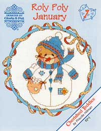 Roly Polys - January(Cherished Teddies) / Designs By Gloria & Pat