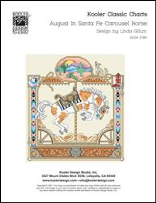 August In Santa Fe Carousel Horse / Kooler Design Studio