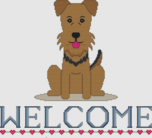 Airedale Terrier - Welcome / Dogshoppe Designs