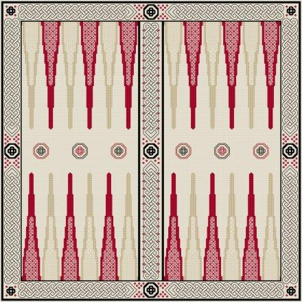 Backgammon - Celtic Blackwork Design / Doodlecraft Design Ltd