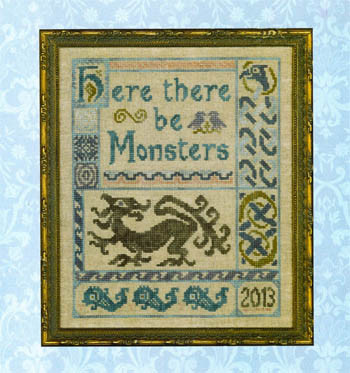 Antique Celtic Sampler / Elizabeth's Designs