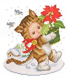 Christmas Kitten Baby / Ellen Maurer-Stroh