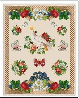 Sampler - Cockatoo / Ellen Maurer-Stroh