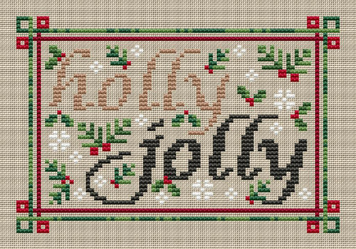A Type of Christmas Holly Jolly / Erin Elizabeth Designs