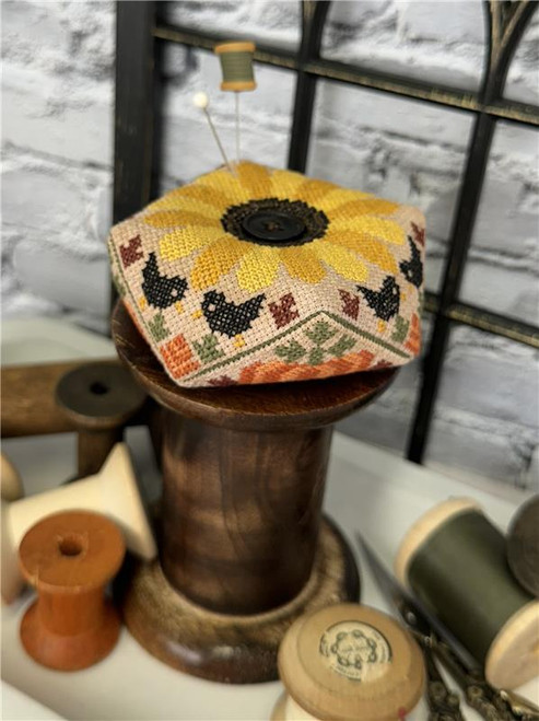 Autumn Biscornu / Erin Elizabeth Designs