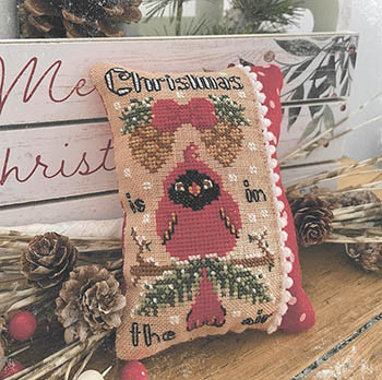 Christmas Vibes Pillow / Fairy Wool In The Wood