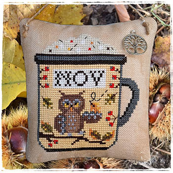 Months In A Mug - November / Fairy Wool In The Wood
