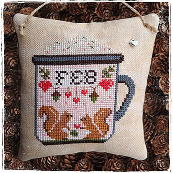 Months In A Mug - February / Fairy Wool In The Wood
