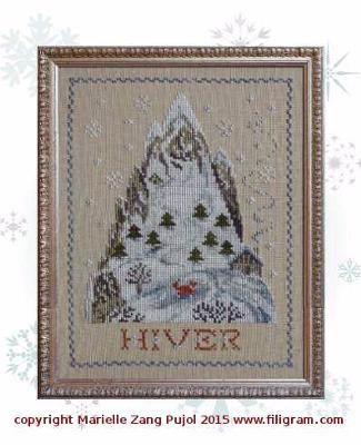 Winter Mountain / Filigram