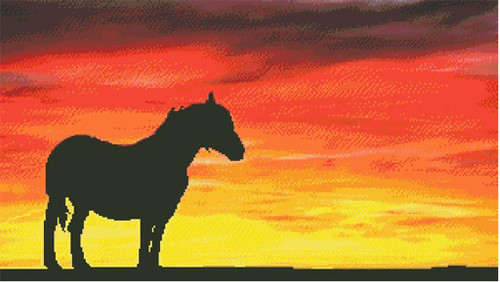 In The Sunset / Fox Trails Needlework