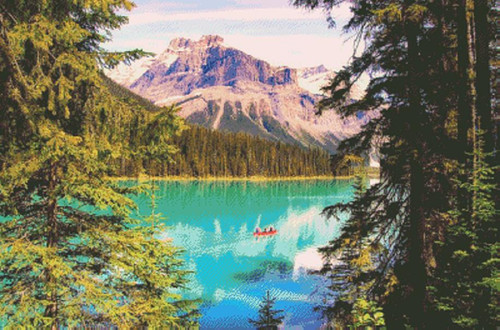 Emerald Lake / Fox Trails Needlework