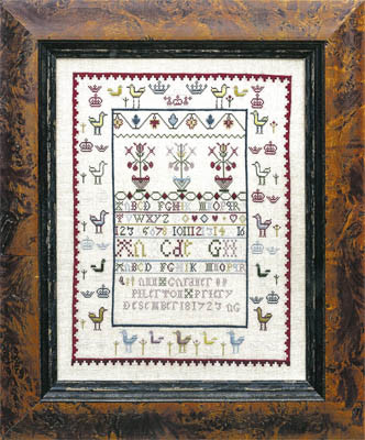 Ann Gardner 1723 / Hands Across The Sea Samplers