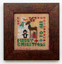 Wee One: Merry Christmas To All / Heart In Hand Needleart
