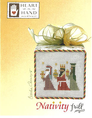 Nativity Frill / Heart In Hand Needleart