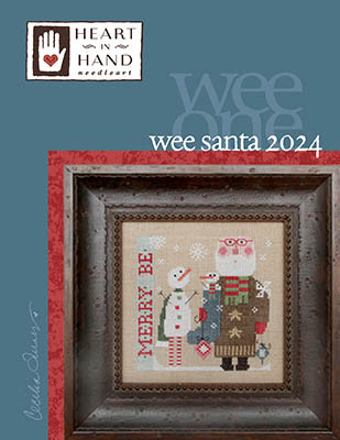 Wee One: Wee Santa 2024 / Heart In Hand Needleart