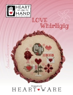 Love Whirligig / Heart In Hand Needleart