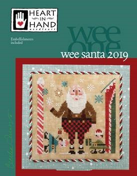 Wee One: Wee Santa 2019 / Heart In Hand Needleart