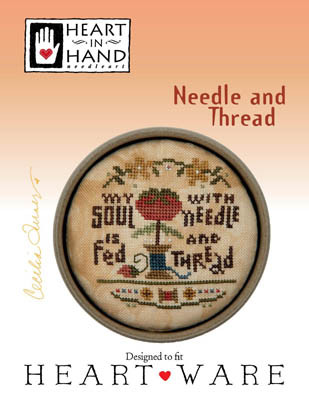 Needle And Thread / Heart In Hand Needleart