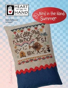 Bird In The Hand: Summer / Heart In Hand Needleart