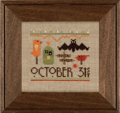 A Smidgen Of Halloween / Heart In Hand Needleart