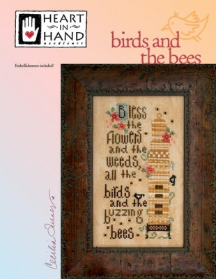 Birds And The Bees / Heart In Hand Needleart
