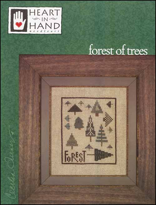 Forest Of Trees / Heart In Hand Needleart