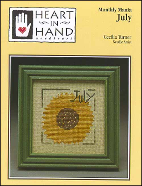 Monthly Mania: July / Heart In Hand Needleart