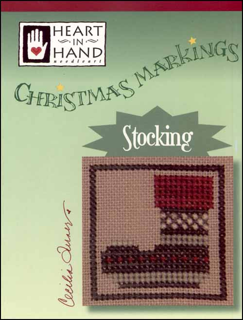 Christmas Markings: Stocking / Heart In Hand Needleart