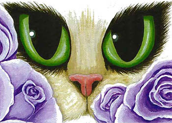 Lavender Roses - QS / Heaven And Earth Designs