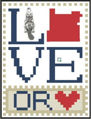 Love Oregon - Love Bits States / Hinzeit
