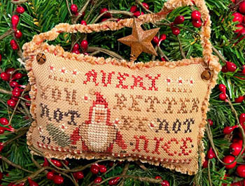 Not Nice - Merry Noel Collection / Homespun Elegance Ltd